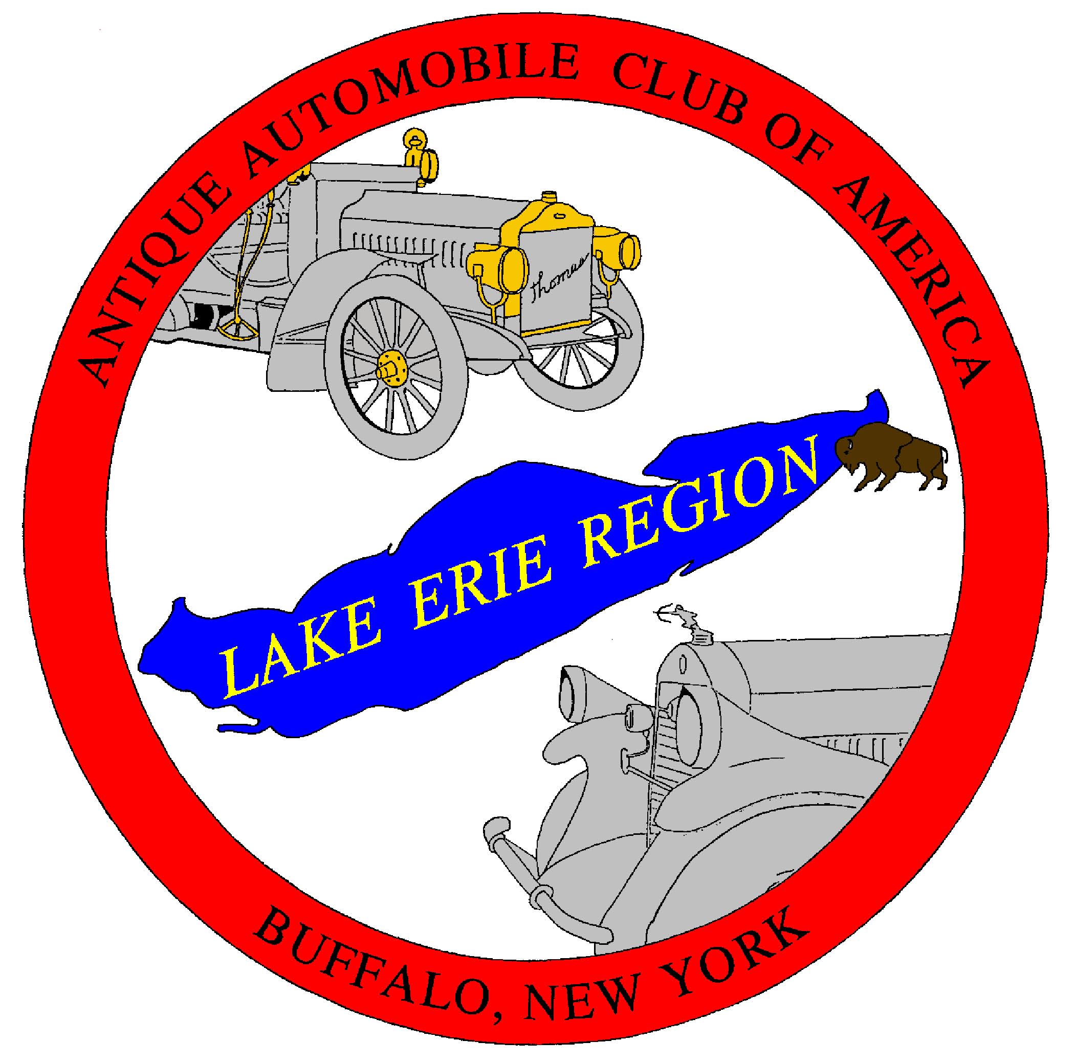 L.E.R. color logo Lake Erie Region AACA